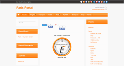 Desktop Screenshot of parisportal.com